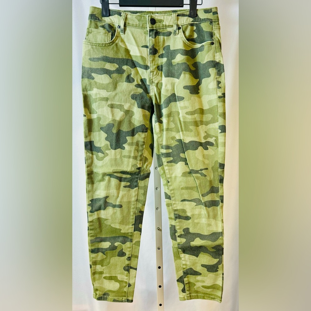 Nili Lotan x Target Women's‎ Camo Print High-Rise Ankle Skinny Jeans 4